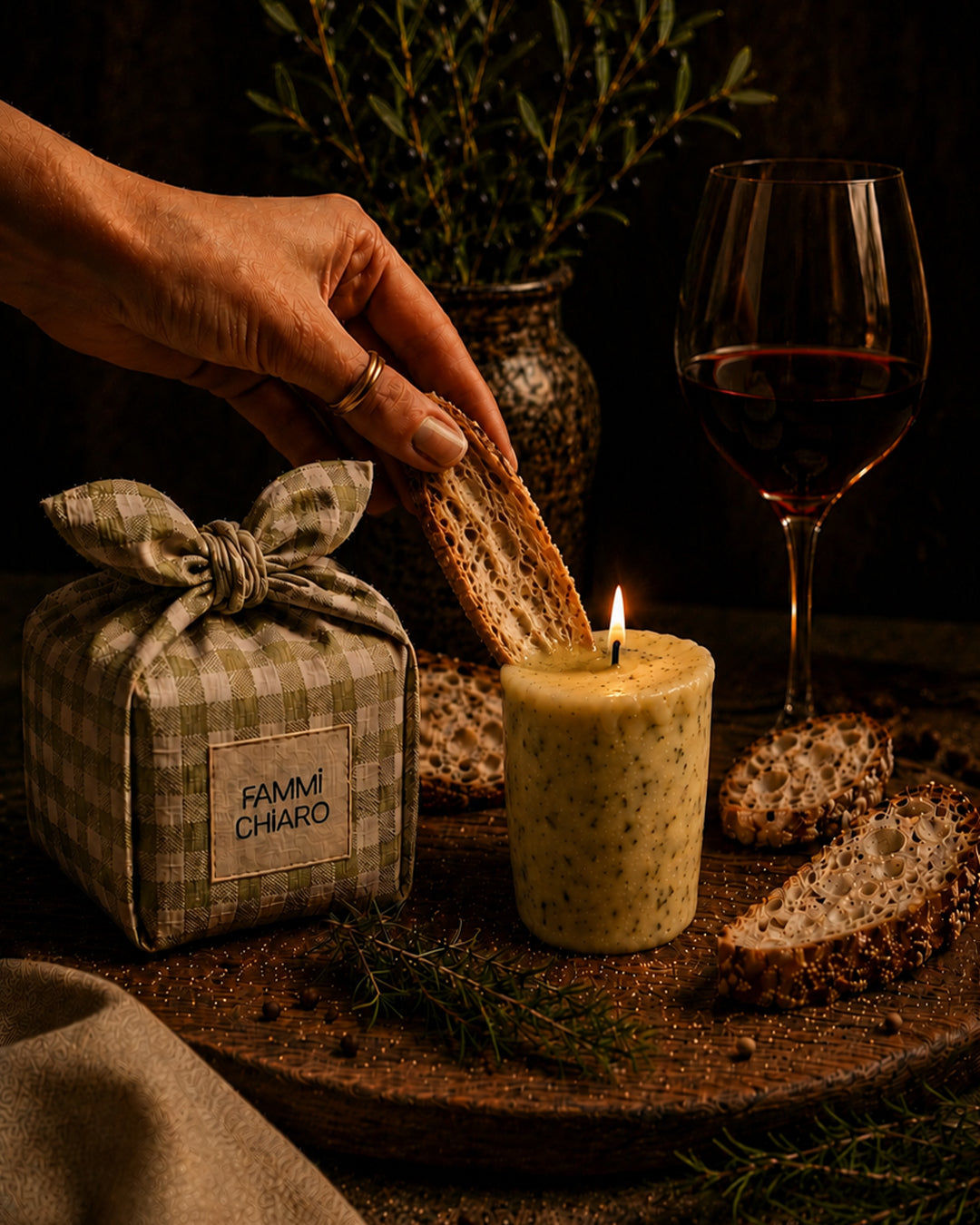 QUANDO O FOGO PASSA A SER DEGUSTADO l Velas Comestíveis de Manteiga