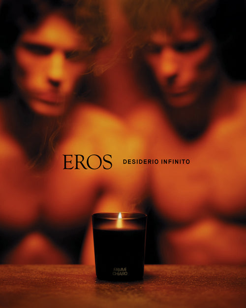 Vela Aromática 100% Vegetal e Artesanal Desiderio Infinito (Vela EROS) 262ml