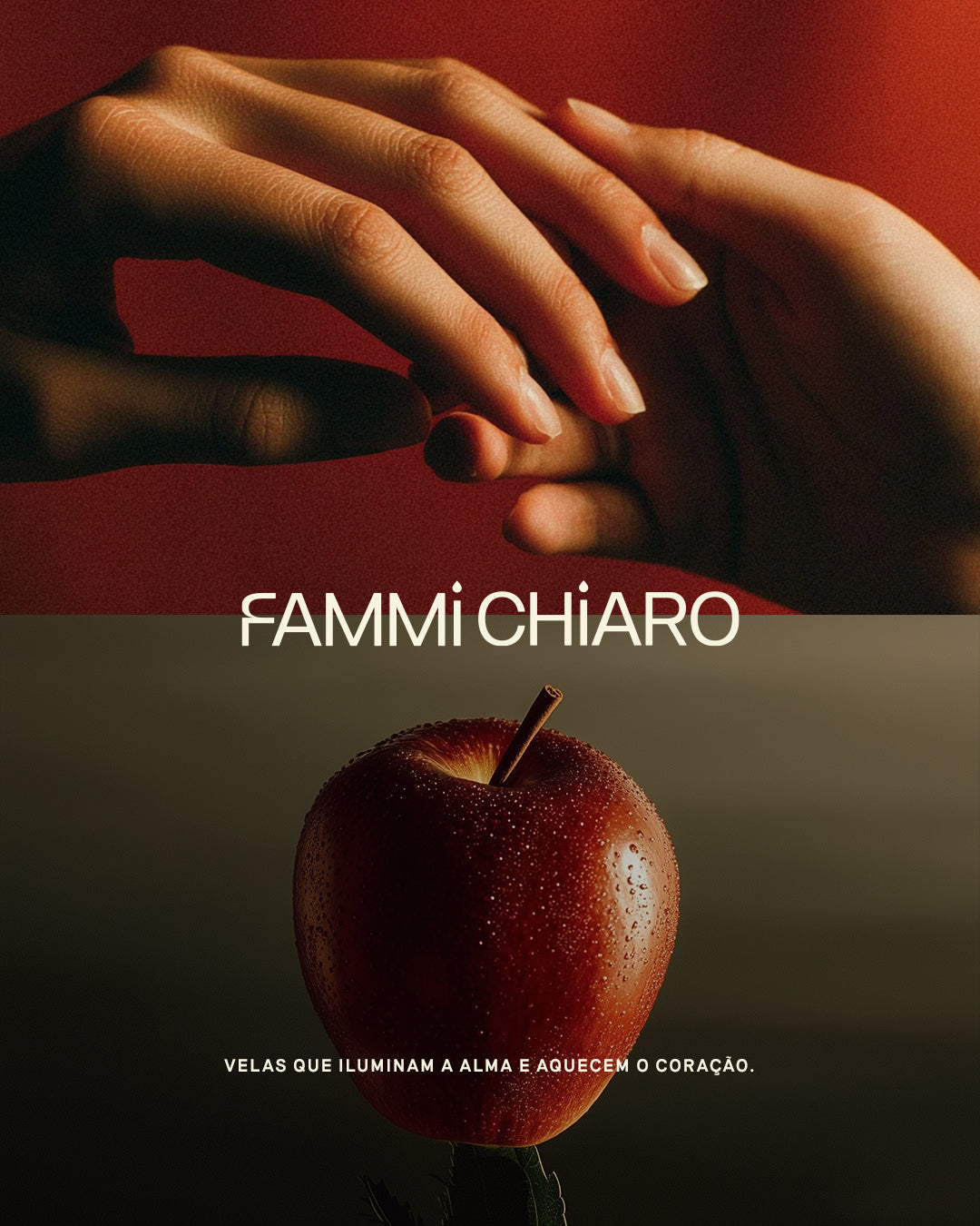 Vela Aromática 100% Vegetal e Artesanal Abbraccio Caldo (Aconchego) 262ml