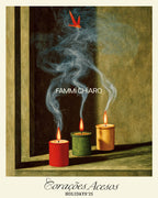 Velas em Formato De Gnomos l Aromática, 100% Vegetal e Artesanal