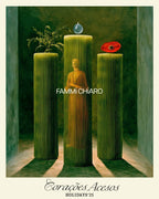 Trio de Velas De Natal Européias l Aromática, 100% Vegetal e Artesanal