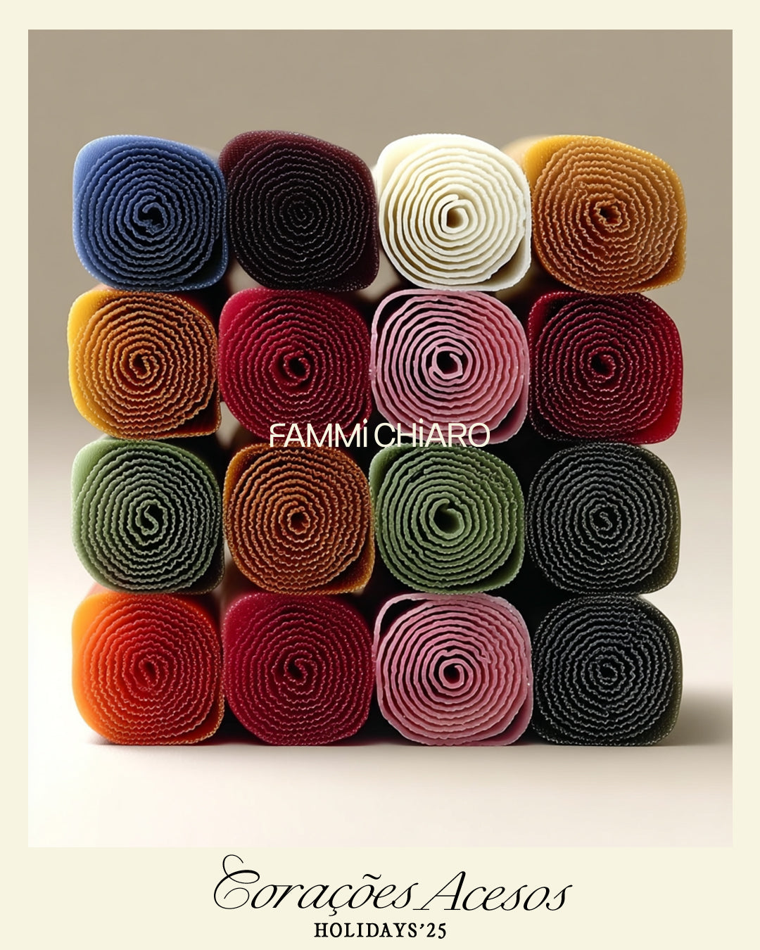 Velas Alveoladas  — As 12 Cores com Cera Alveolada