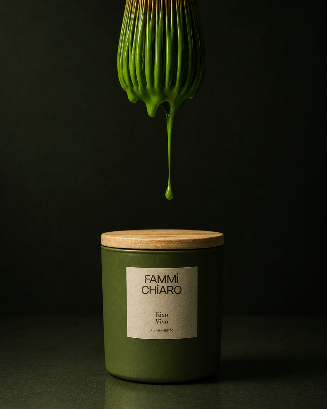 Eixo Vivo · Alinhamento · Vela Aromática Vegetal Artesanal 262 ml