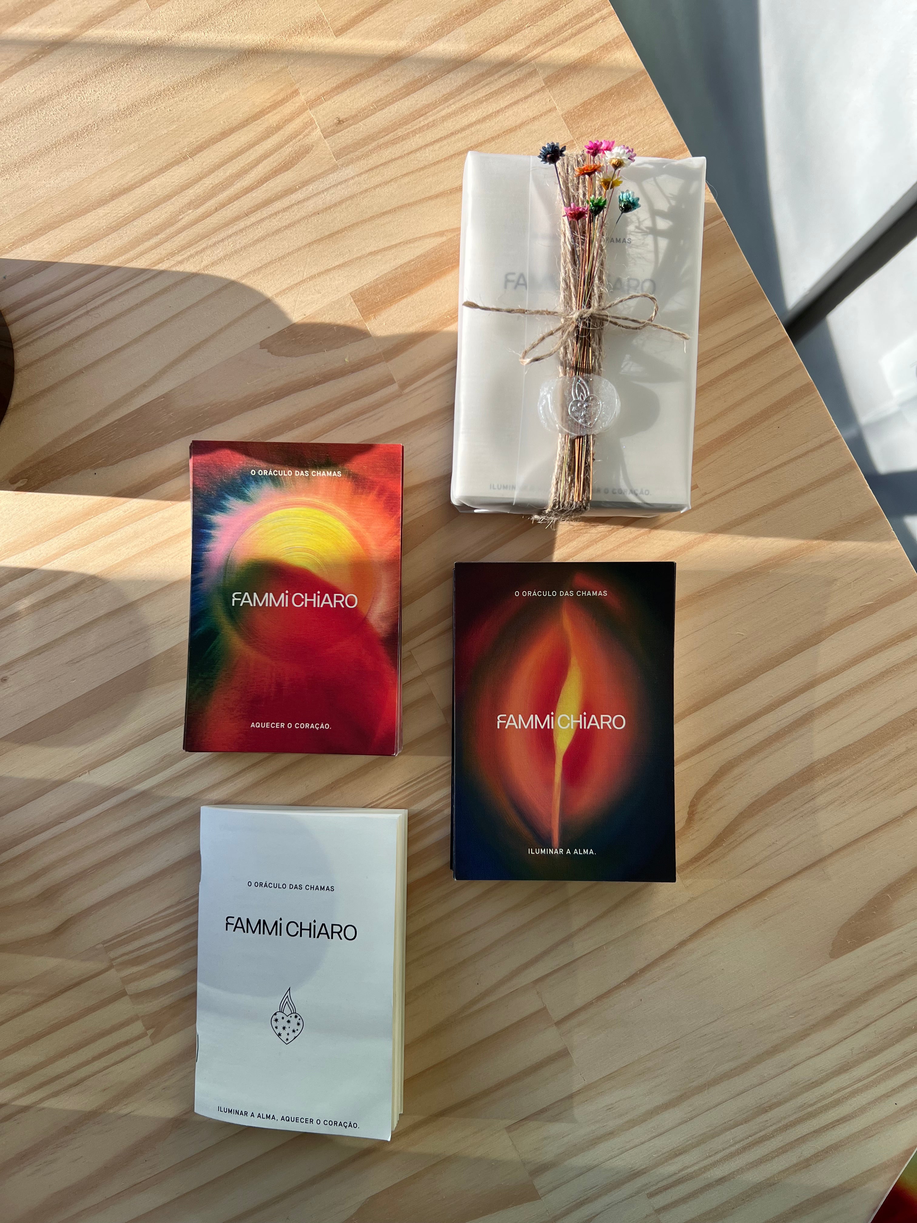 O Oráculo das Chamas: Iluminar a Alma. Aquecer o Coração.