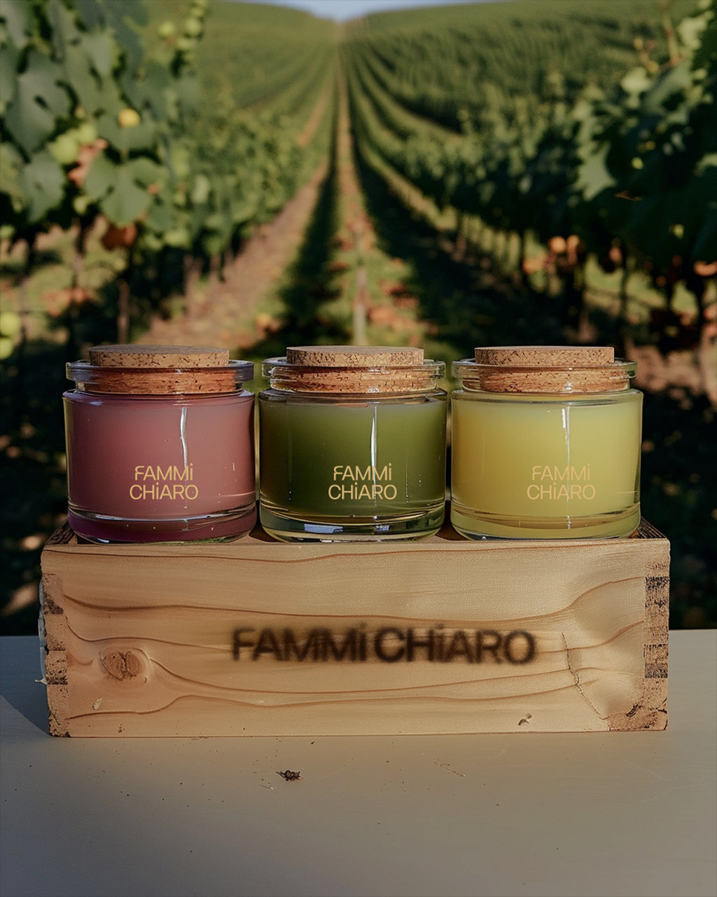 Coleção da Serra (Kit com 3 Velas Artesanais) Aromática 100% Vegetal e Artesanal