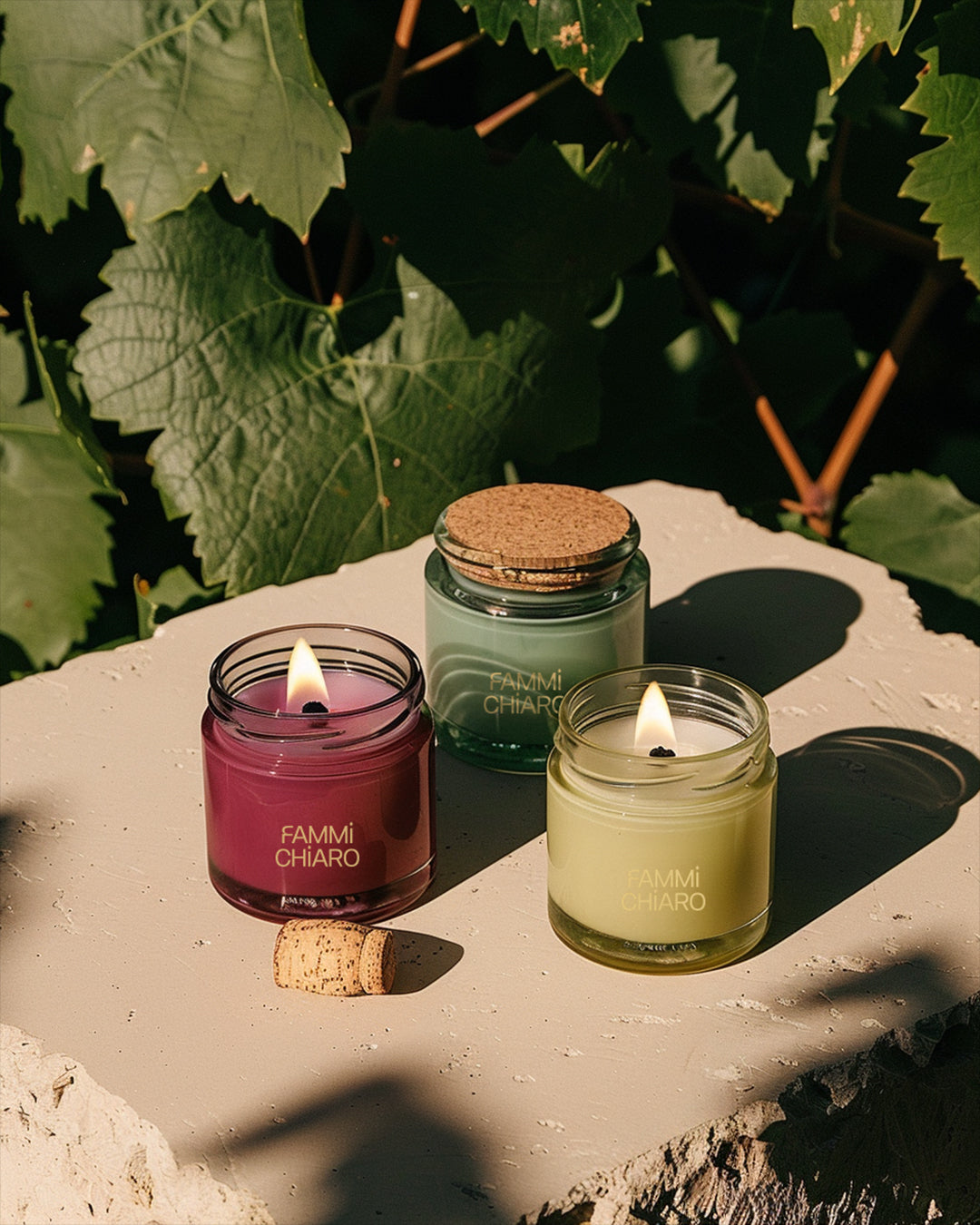 Sopro das Raízes (Vela de Erva-Mate) Aromática 100% Vegetal e Artesanal · 100ml