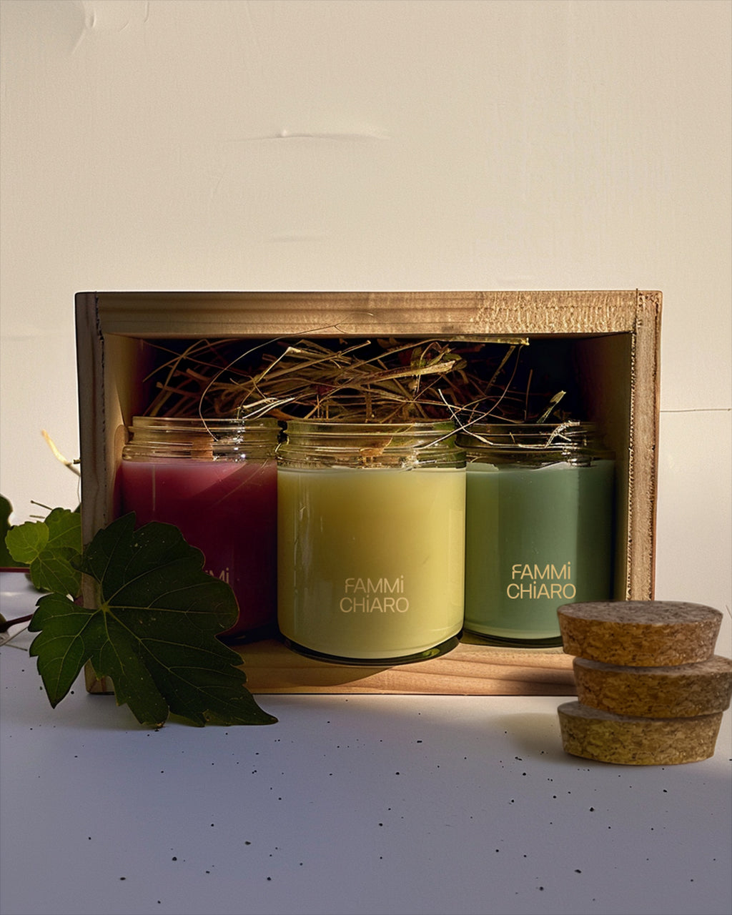 Coleção da Serra (Kit com 3 Velas Artesanais) Aromática 100% Vegetal e Artesanal