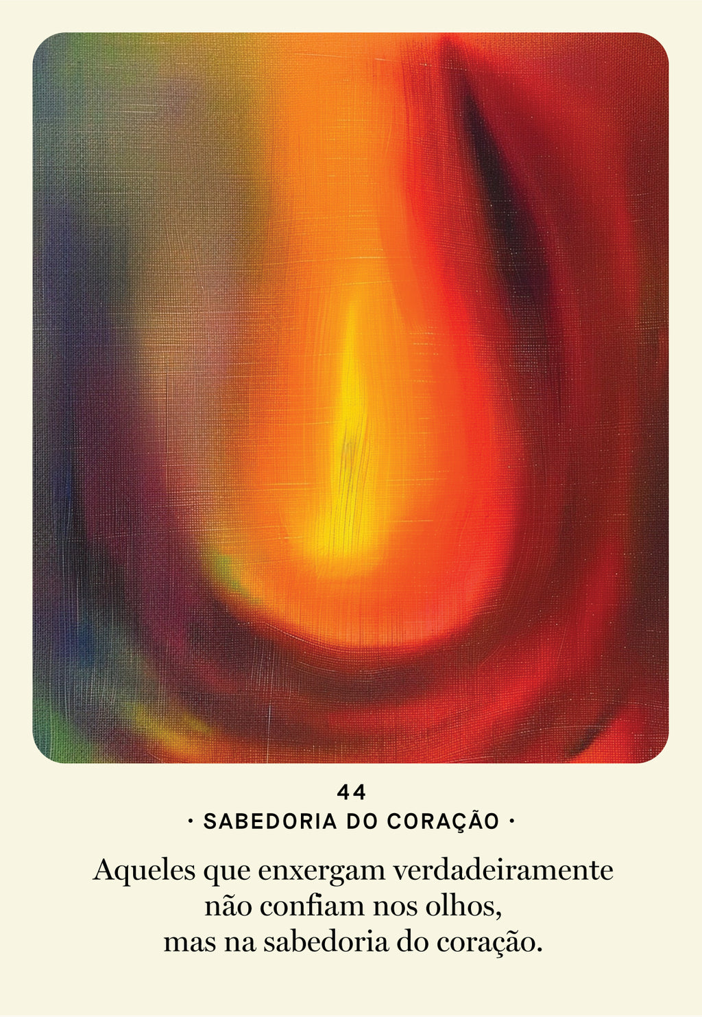 O Oráculo das Chamas: Iluminar a Alma. Aquecer o Coração.