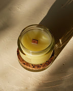 Borbulhas da Serra (Vela de Espumante) Aromática 100% Vegetal e Artesanal · 100ml