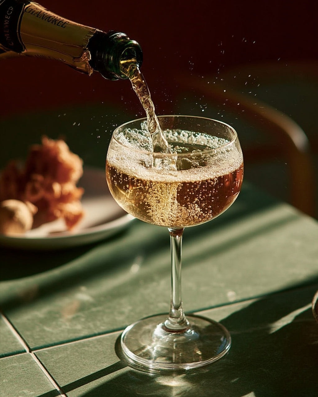 Borbulhas da Serra (Vela de Espumante) Aromática 100% Vegetal e Artesanal · 100ml