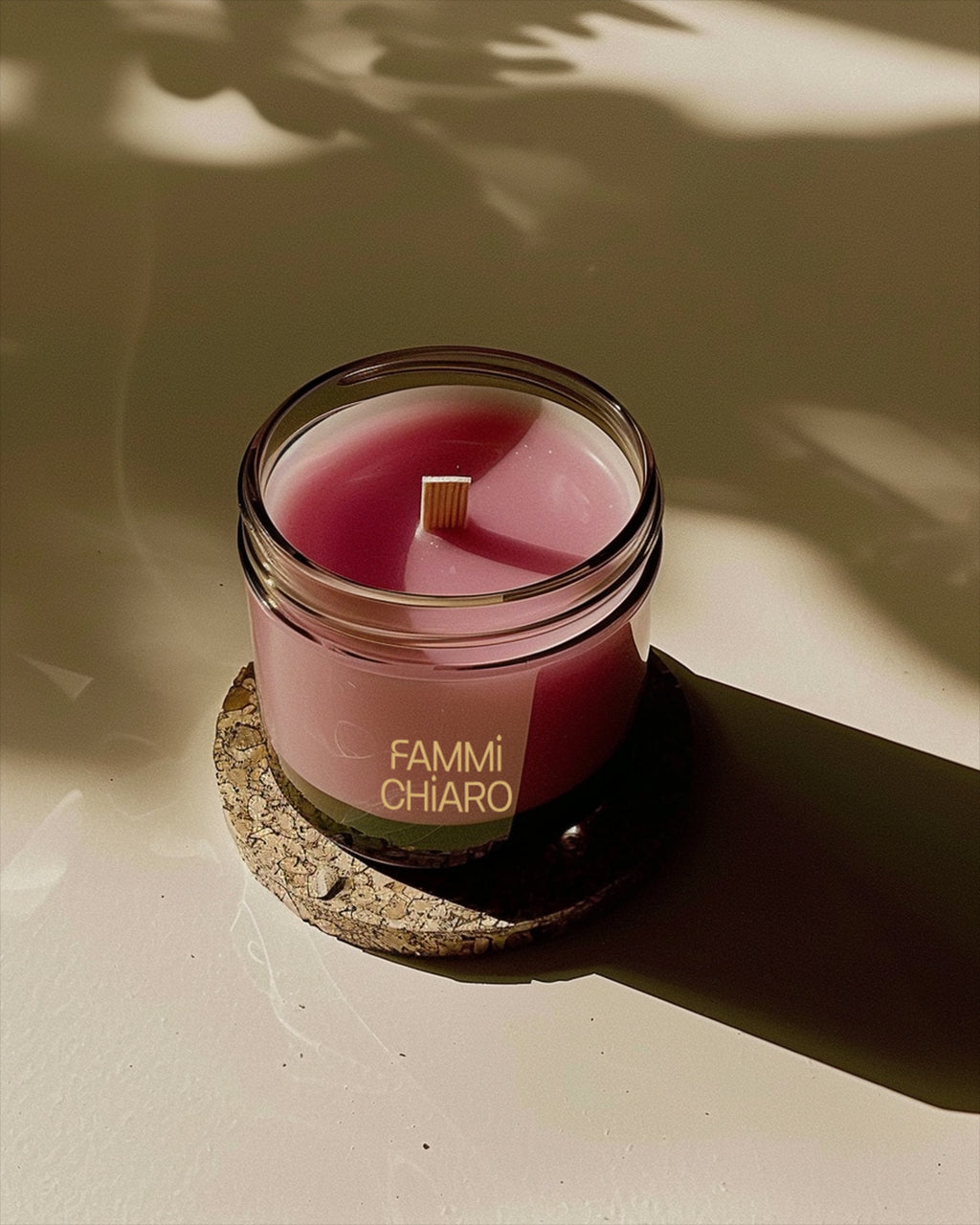 Fruto da Terra (Vela de Uva) Aromática 100% Vegetal e Artesanal · 100ml