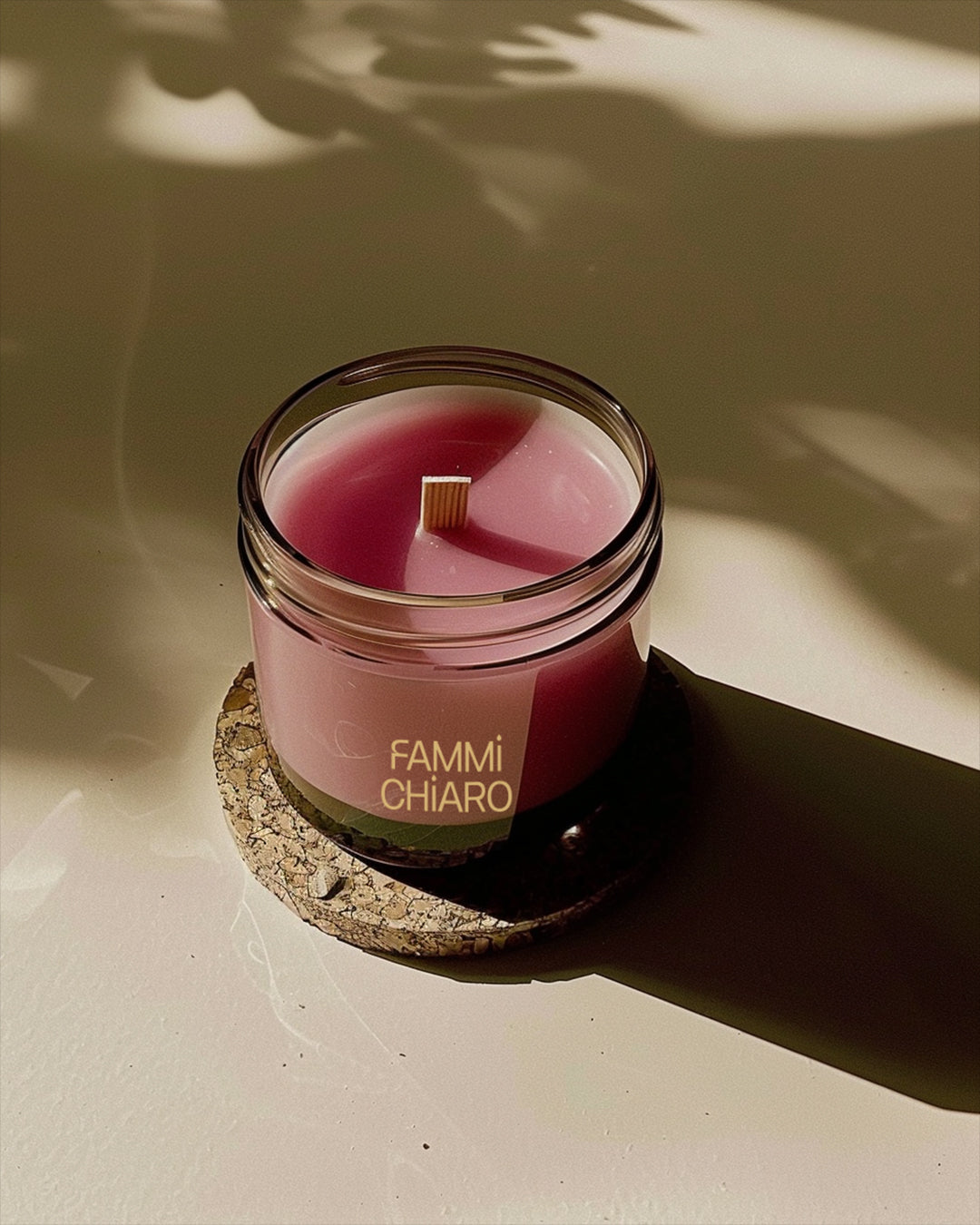 Fruto da Terra (Vela de Uva) Aromática 100% Vegetal e Artesanal · 100ml