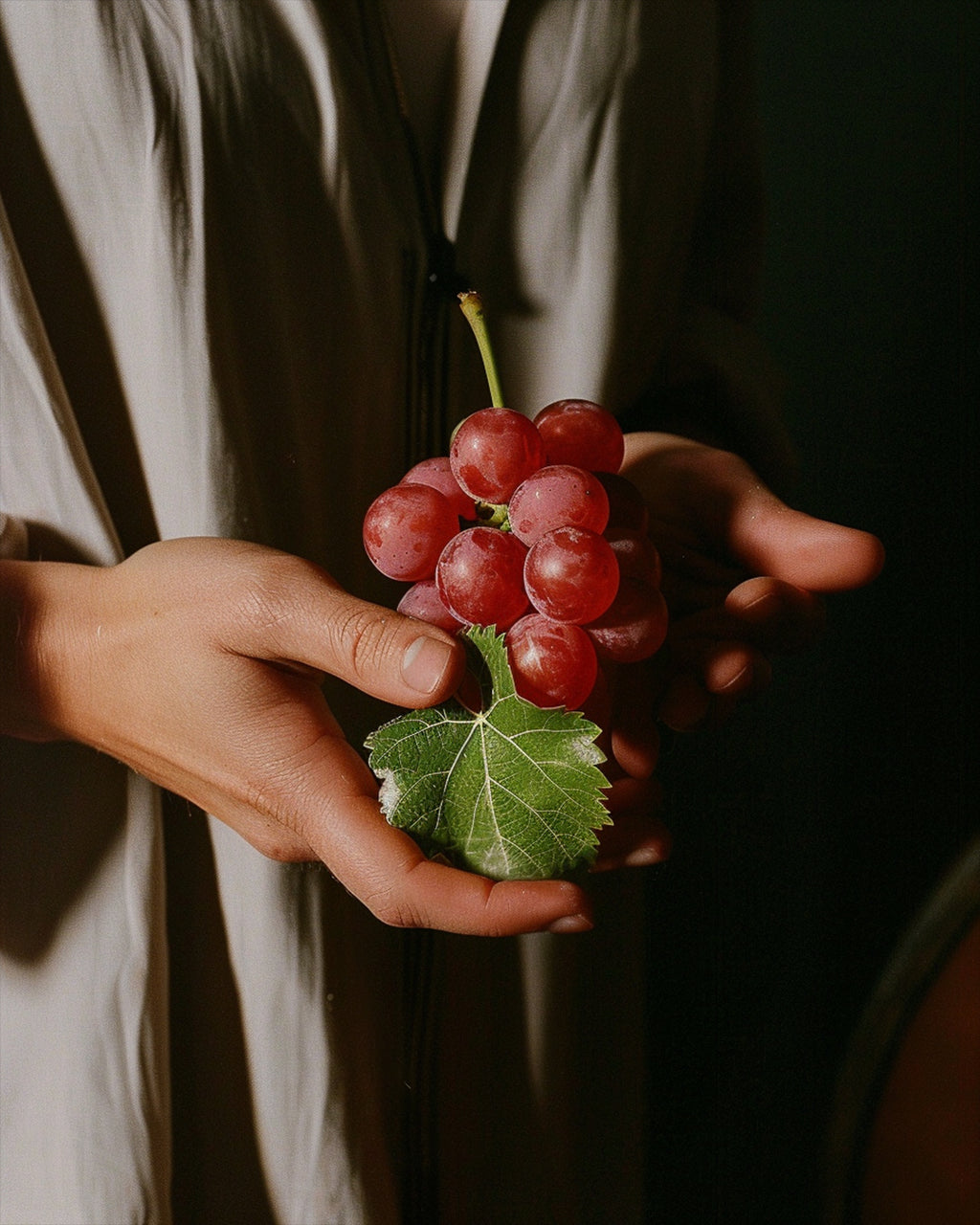 Fruto da Terra (Vela de Uva) Aromática 100% Vegetal e Artesanal · 100ml