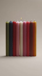 Velas Alveoladas  — As 12 Cores com Cera Alveolada