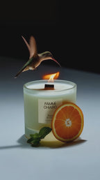 Vela Aromática 100% Vegetal e Artesanal Raggi di Gioia (Felicidade) 262ml